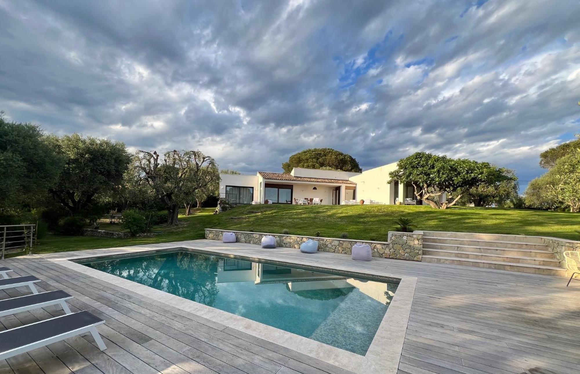 Magnifique Villa Moderne Avec Piscine La Gaude Kültér fotó