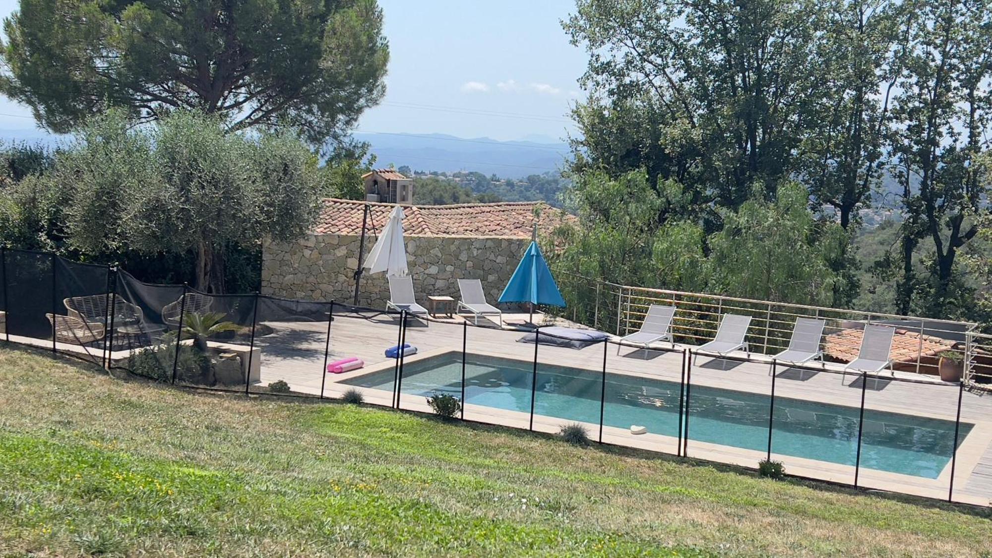 Magnifique Villa Moderne Avec Piscine La Gaude Kültér fotó